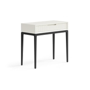 Консоль Velvet 1 ящик Матовый молочно-белый