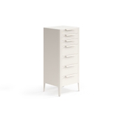 Комод Piega 7 ящиков Матовый облачно-серый