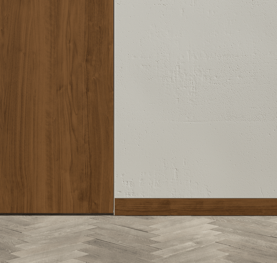 Плинтус Плинтус Скрытый. Цвет Лесной орех. Коллекция Плинтус Скрытый. Картинка.