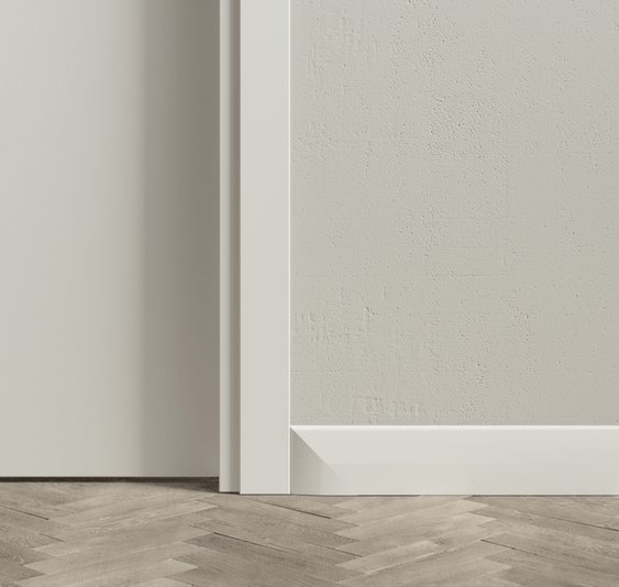 Плинтус Плинтус Универсальный 100 мм. Цвет Бук белоснежный. Коллекция Плинтус Универсальный 100 мм. Картинка.