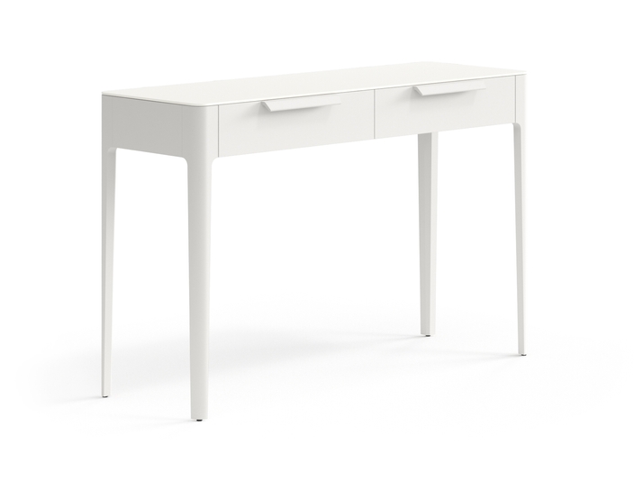 Мебель Консоль Piega 2 ящика. Цвет Матовый тёплый серый. Материал Гладкая эмаль. Коллекция Консоль Piega 2 ящика. Фото. Мебель Консоль Piega 2 ящика. Цвет Матовый тёплый серый. Материал Гладкая эмаль. Коллекция Консоль Piega 2 ящика. Картинка.