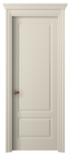 Дверь межкомнатная 8541 МБСР. Цвет Матовый бежево-серый. Материал Гладкая эмаль. Коллекция Esse. Картинка.