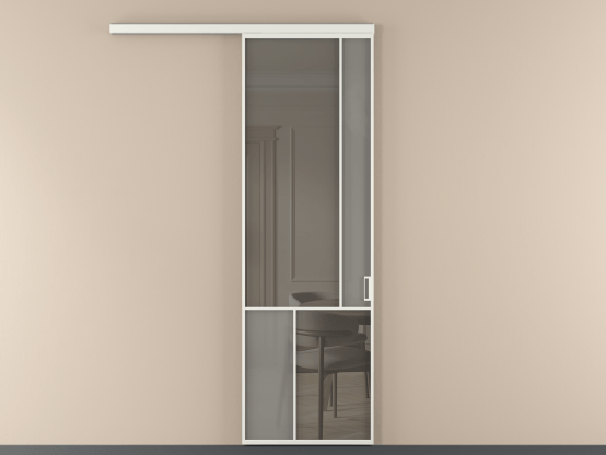 Алюминевая перегородка vd1_1 Алюминий светло-серый Серый сатин матовое + Серый прозрачное. Цвет Алюминий светло-серый. Материал Алюминий в эмали. Коллекция Перегородка Mosaic вдоль стены одностворчатая. Фото. Алюминевая перегородка vd1_1 Алюминий светло-серый Серый сатин матовое + Серый прозрачное. Цвет Алюминий светло-серый. Материал Алюминий в эмали. Коллекция Перегородка Mosaic вдоль стены одностворчатая. Картинка.