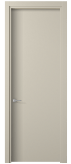 Дверь межкомнатная 0010 ПЭСБ. Цвет ПЭТ светло-бежевый. Материал ПЭТ. Коллекция Planum. Картинка.