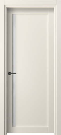 Дверь межкомнатная 2110 ПЭКБ САТ. Цвет ПЭТ кремово-белый. Материал ПЭТ. Коллекция Нео. Картинка.