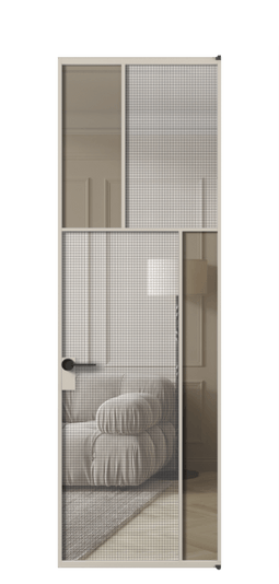 Межкомнатная дверь АЛПЛ041.23 АСБЖ MS+Бронза триплекс. Цвет Алюминий светло-бежевый. Материал Алюминий в эмали. Коллекция Mosaic. Фото. Дверь межкомнатная АЛПЛ041.23 АСБЖ MS+Бронза триплекс. Цвет Алюминий светло-бежевый. Материал Алюминий в эмали. Коллекция Mosaic. Картинка.