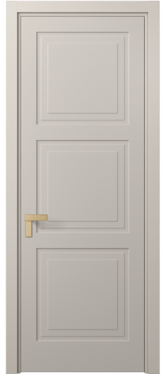 Дверь межкомнатная 8331 МСБЖ. Цвет Матовый светло-бежевый. Материал Гладкая эмаль. Коллекция Rocca. Картинка.