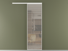 Перегородка Formato вдоль стены 1 створка