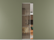 Перегородка Formato скрытый пенал 1 створка