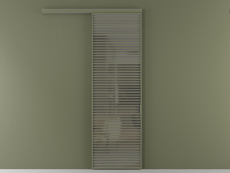 Перегородка Formato вдоль стены 1 створка