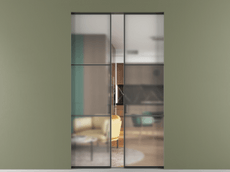 Перегородка Формато скрытый пенал 2 створки