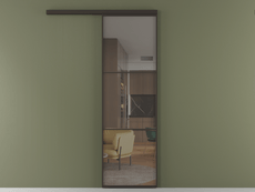 Перегородка Формато вдоль стены 1 створка