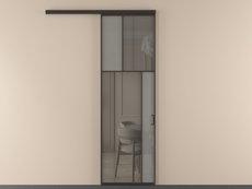 Перегородка Мозаик вдоль стены 1 створка