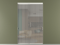 Перегородка Формато внутри проёма 2 створки