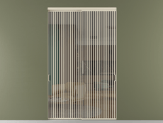 Перегородка Формато внутри проёма 2 створки