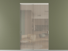 Перегородка Формато внутри проёма 2 створки