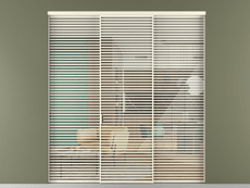 Перегородка Формато внутри проёма 3 створки