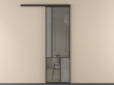 Перегородка Мозаик вдоль стены 1 створка