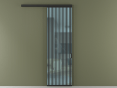 Перегородка Formato вдоль стены 1 створка