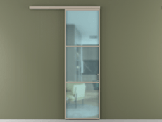 Перегородка Формато вдоль стены 1 створка