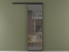 Перегородка Формато вдоль стены 1 створка