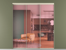 Перегородка Formato внутри проёма телескопик синхро 2