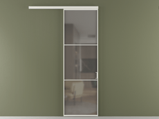 Перегородка Formato вдоль стены 1 створка