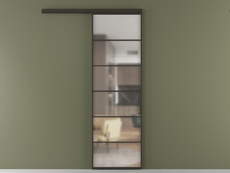 Перегородка Формато вдоль стены 1 створка