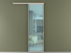 Перегородка Формато вдоль стены 1 створка