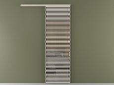 Перегородка Формато вдоль стены 1 створка