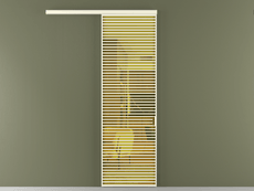 Перегородка Formato вдоль стены 1 створка