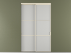 Перегородка Formato внутри проёма двустворчатая