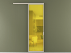 Перегородка Formato вдоль стены 1 створка