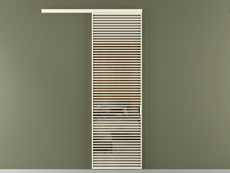 Перегородка Formato вдоль стены 1 створка