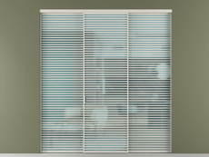 Перегородка Формато внутри проёма 3 створки