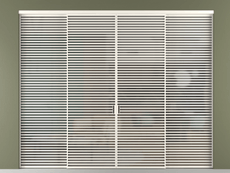 Перегородка Формато внутри проёма 4 створки