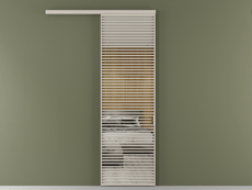 Перегородка Formato вдоль стены 1 створка