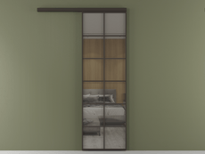 Перегородка Формато вдоль стены 1 створка