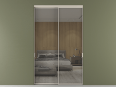 Перегородка Формато внутри проёма 2 створки