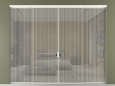 Перегородка Формато внутри проёма 4 створки