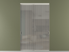 Перегородка Формато внутри проёма 2 створки