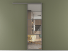 Перегородка Formato вдоль стены 1 створка