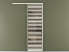 Перегородка Formato вдоль стены 1 створка