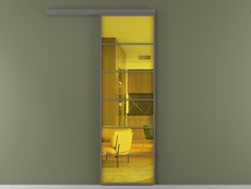 Перегородка Формато вдоль стены 1 створка