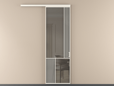 Перегородка Мозаик вдоль стены 1 створка