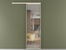 Перегородка Formato вдоль стены 1 створка