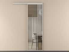 Перегородка Mosaic вдоль стены 1 створка