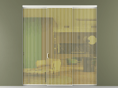 Перегородка Formato внутри проёма трёхстворчатая