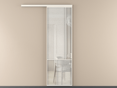 Перегородка Мозаик вдоль стены 1 створка