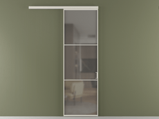 Перегородка Formato вдоль стены 1 створка